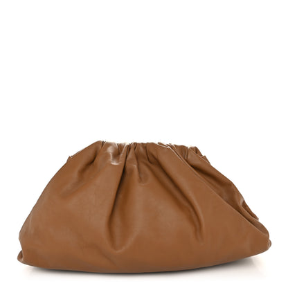 Bottega Veneta Smooth Butter Calf The Pouch Oversized Clutch Cammello 1 of 10