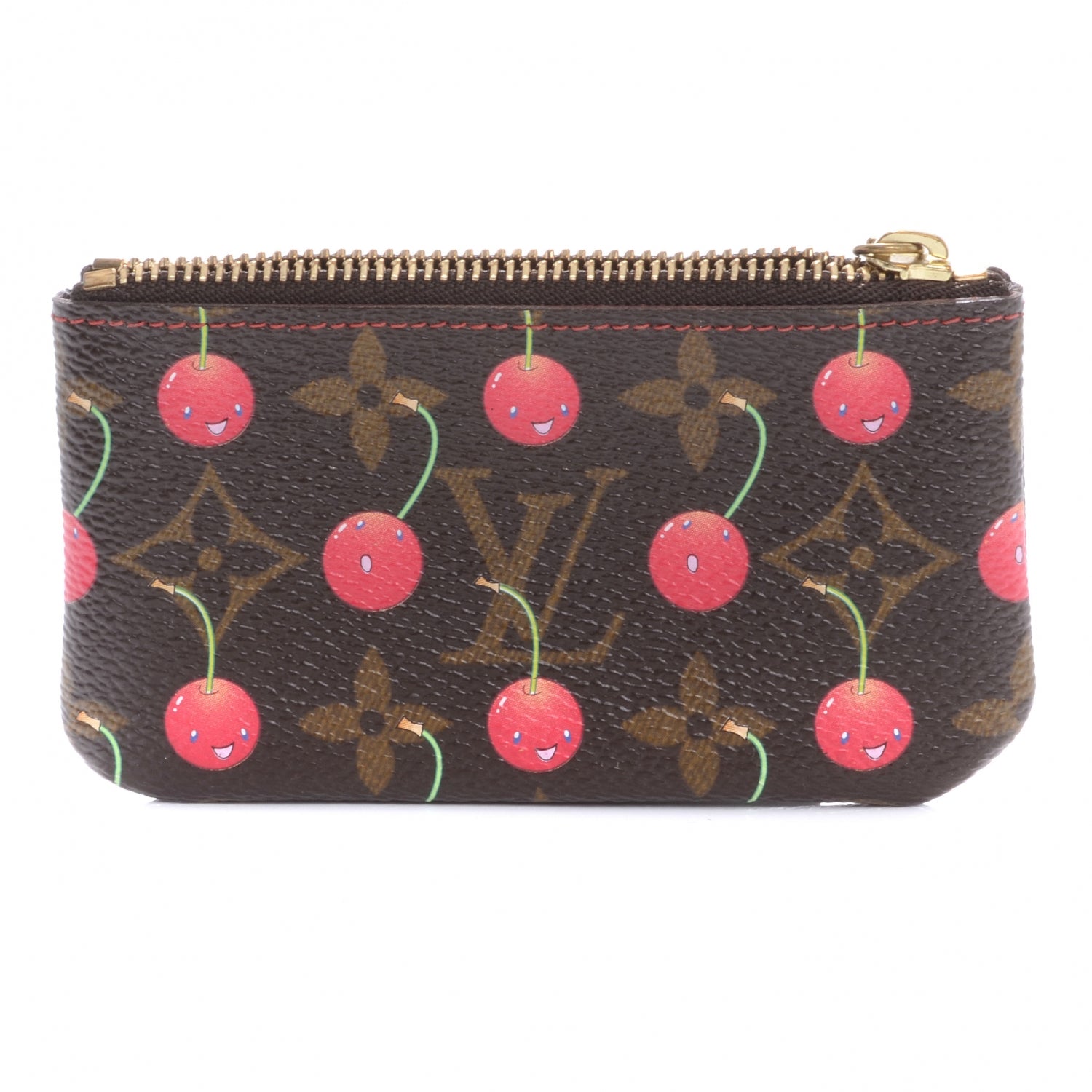 Louis Vuitton Monogram Cerises Key Pouch 1 of 6