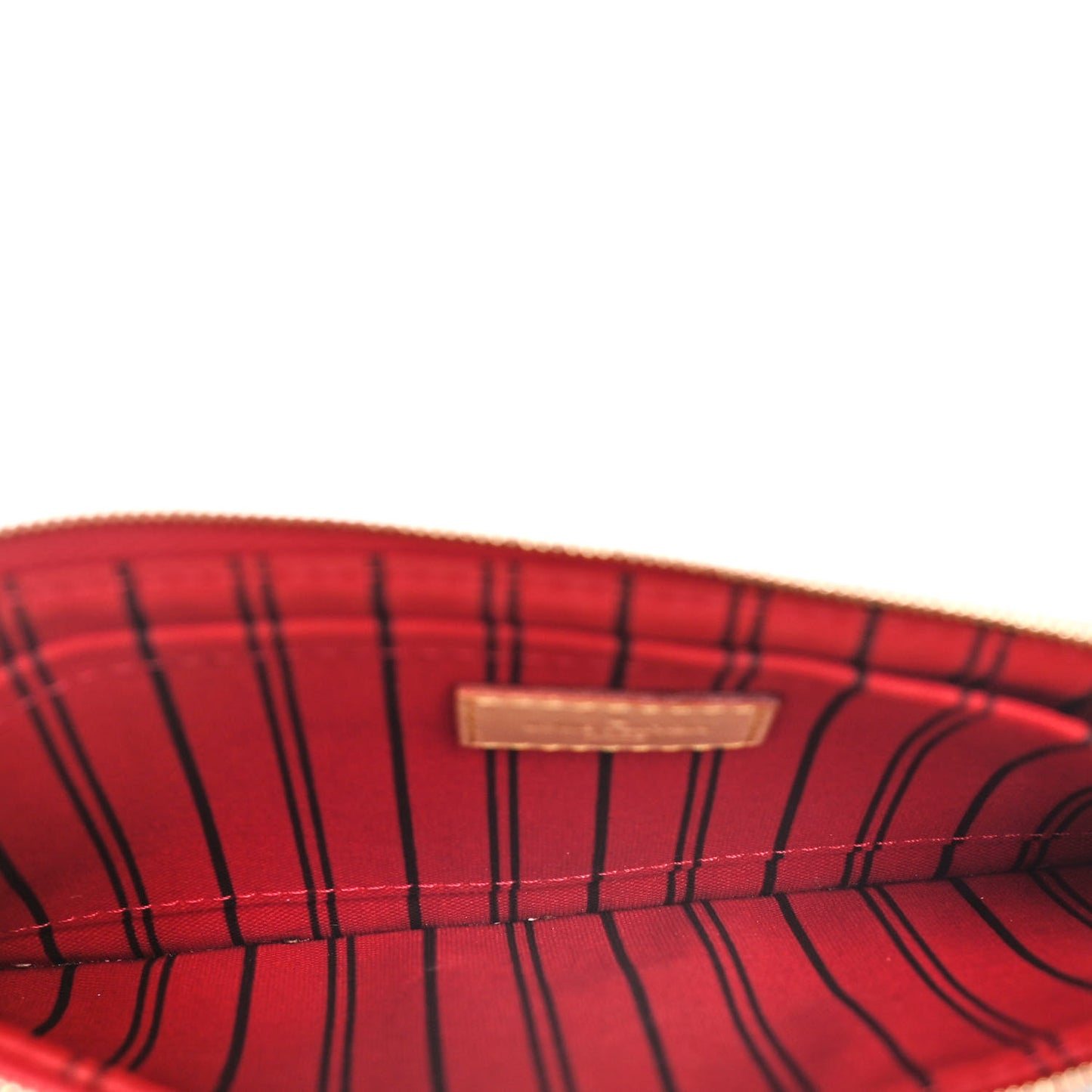 Monogram Neverfull MM GM Pochette Cherry