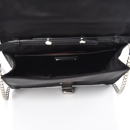 Miu Miu Tessuto Matelasse Delice Miu Logo Bag Black 5 of 9