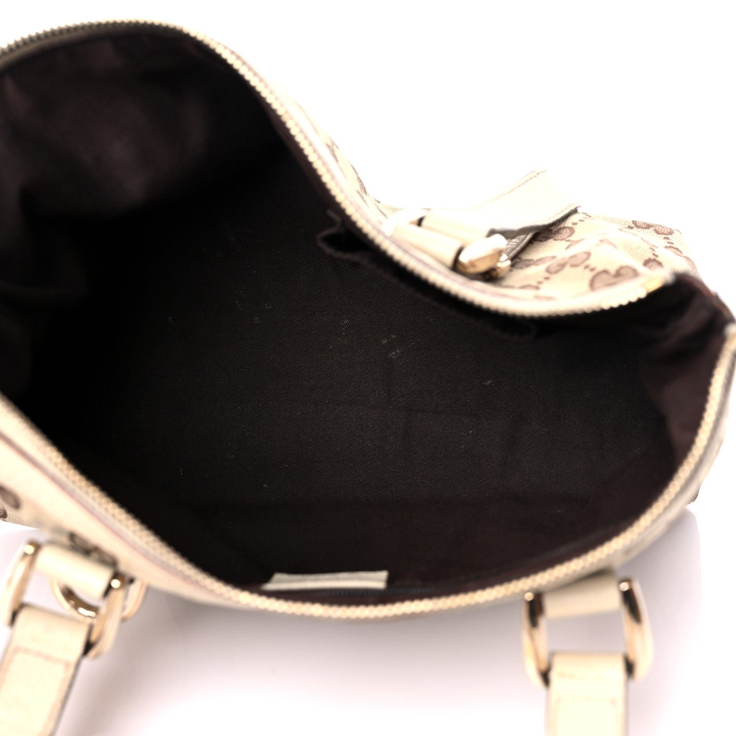 Monogram Small Abbey Tote Off White