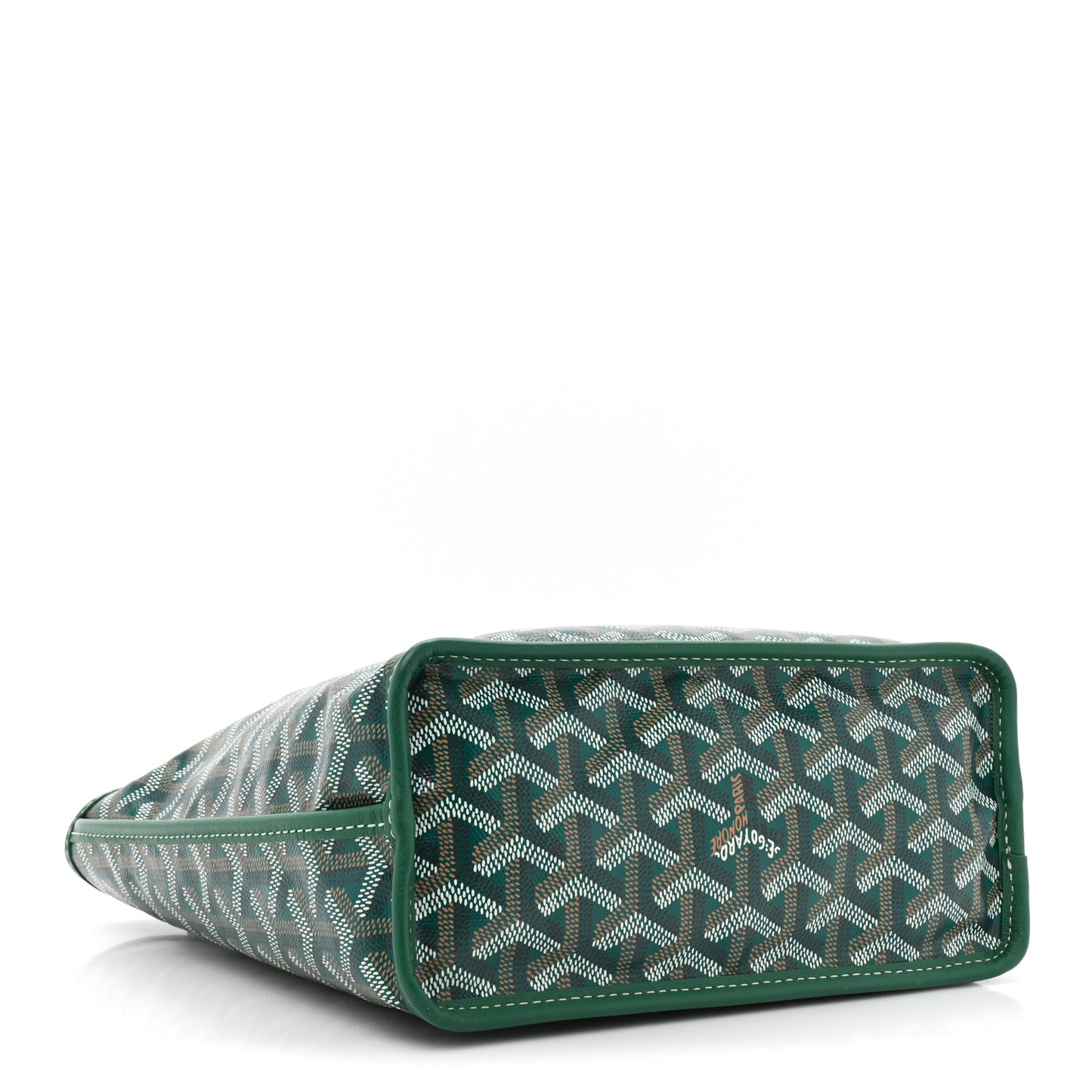 Goyardine Reversible Mini Anjou Green