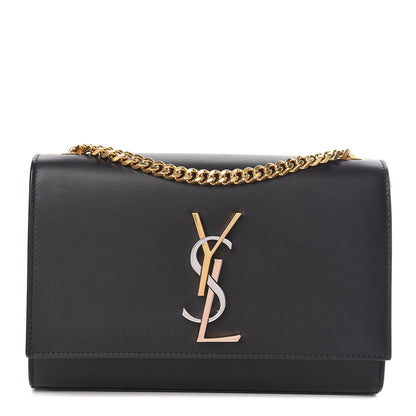 Saint Laurent Calfskin Small Monogram Kate Satchel Black 1 of 10