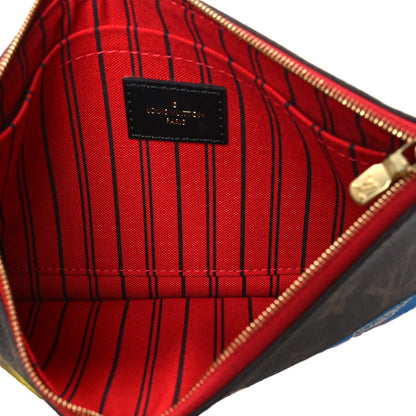 Louis Vuitton Monogram World Tour Neverfull MM GM Pochette 5 of 7