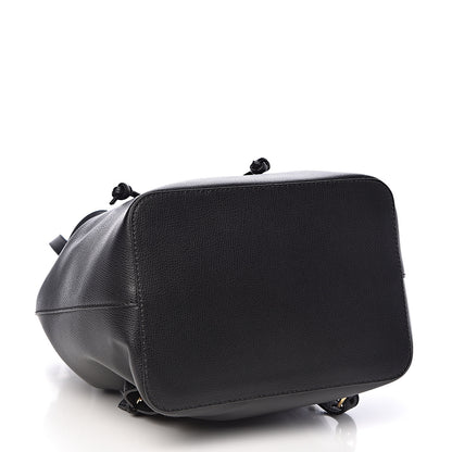 Fendi Vitello Cruise F is Fendi Drawstring Backpack Black 4 of 10