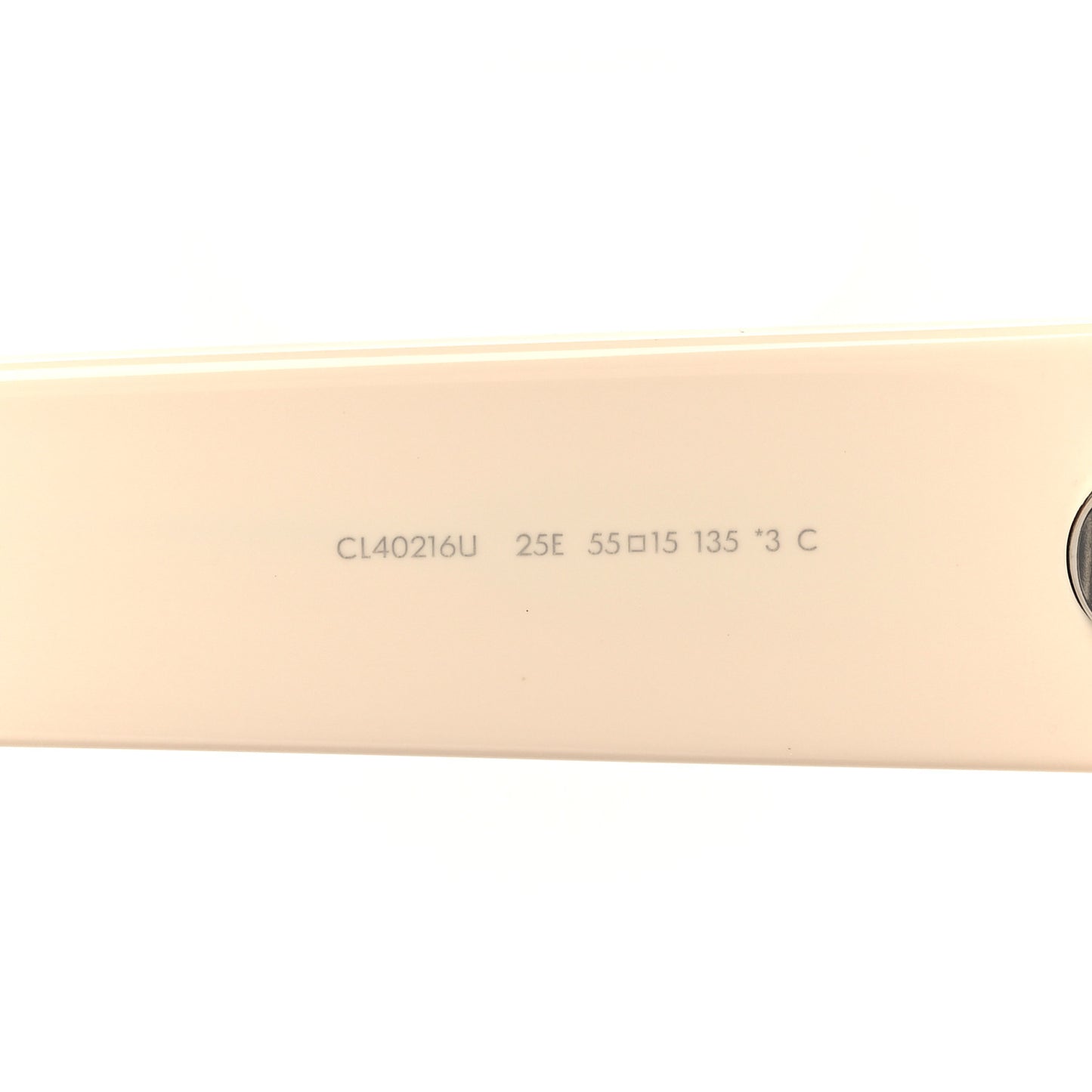 Acetate Sunglasses CL40216U Ivory