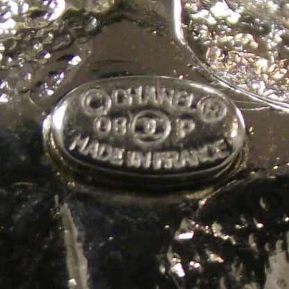 Chanel Camellia Broach Pin Black 5 of 5