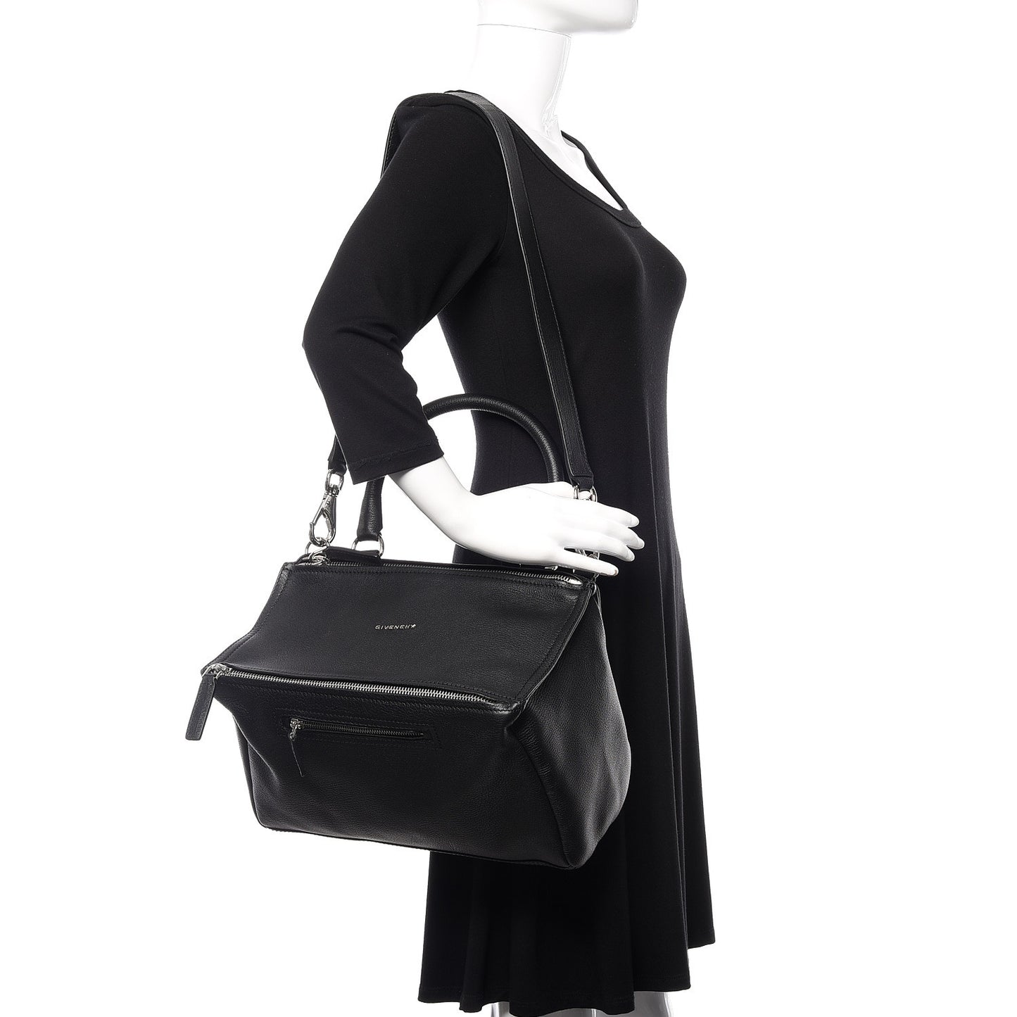 Sugar Goatskin Medium Pandora Black