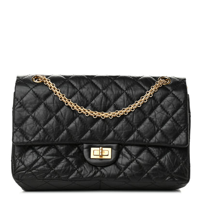 Chanel Aged Calfskin Quilted 2.55 Reissue 226 Flap Black 1 of 10