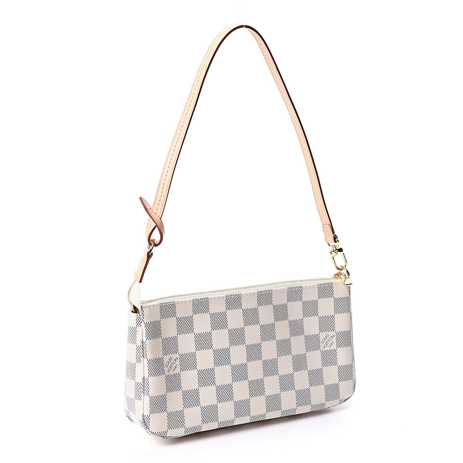 Louis Vuitton Damier Azur Pochette Accessories NM 2 of 9