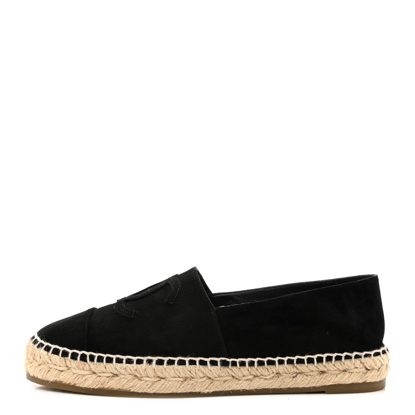 Suede CC Espadrilles 39 Black