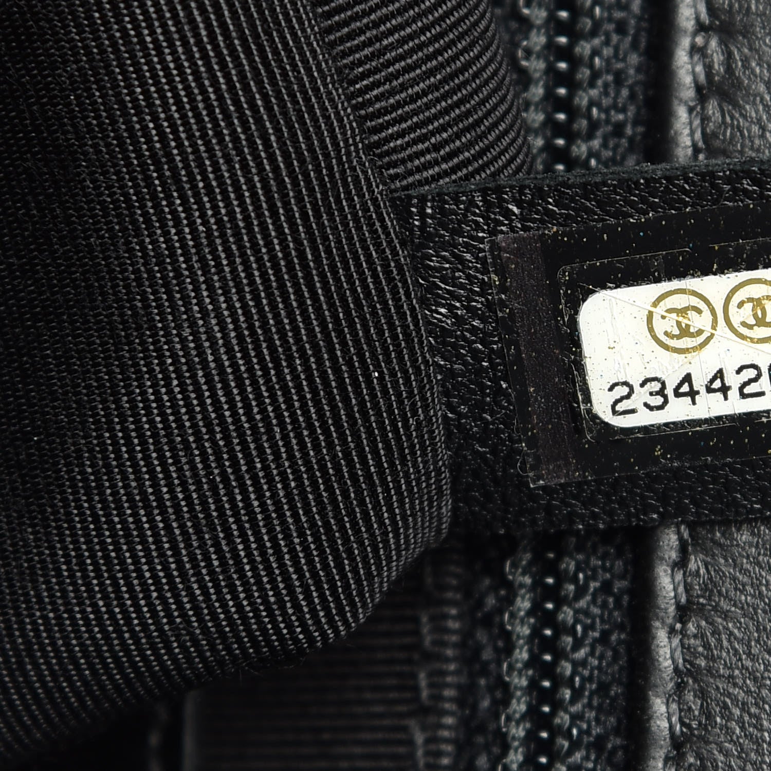 Chanel Lambskin Quilted Large Boy Flap Black 9 of 10