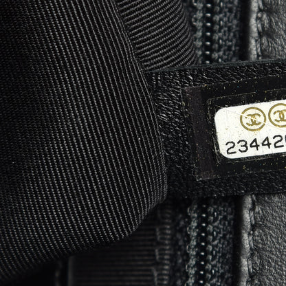 Chanel Lambskin Quilted Large Boy Flap Black 9 of 10