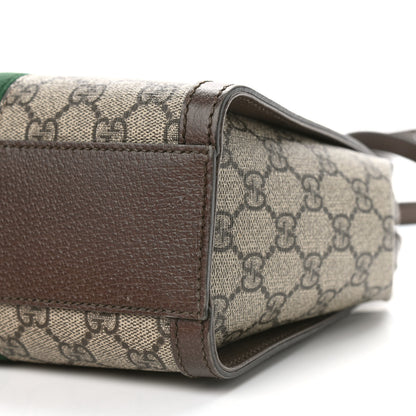 Gucci GG Supreme Monogram Small Ophidia Tote Bag Brown 9 of 9