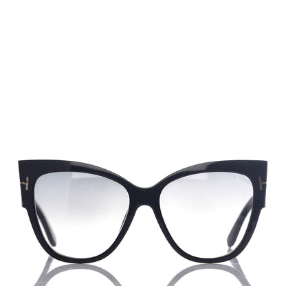 Tom Ford Acetate Anoushka Cat Eye Sunglasses TF371 Black 2 of 7
