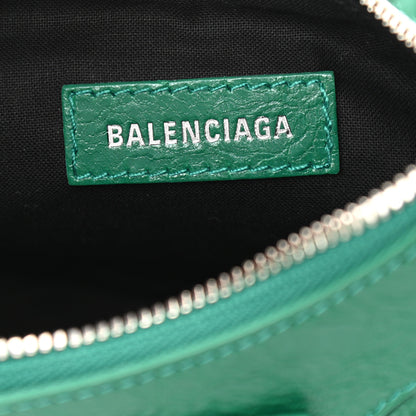 Balenciaga Agneau Arena XS Le Cagole Shoulder Bag Jade 5 of 9
