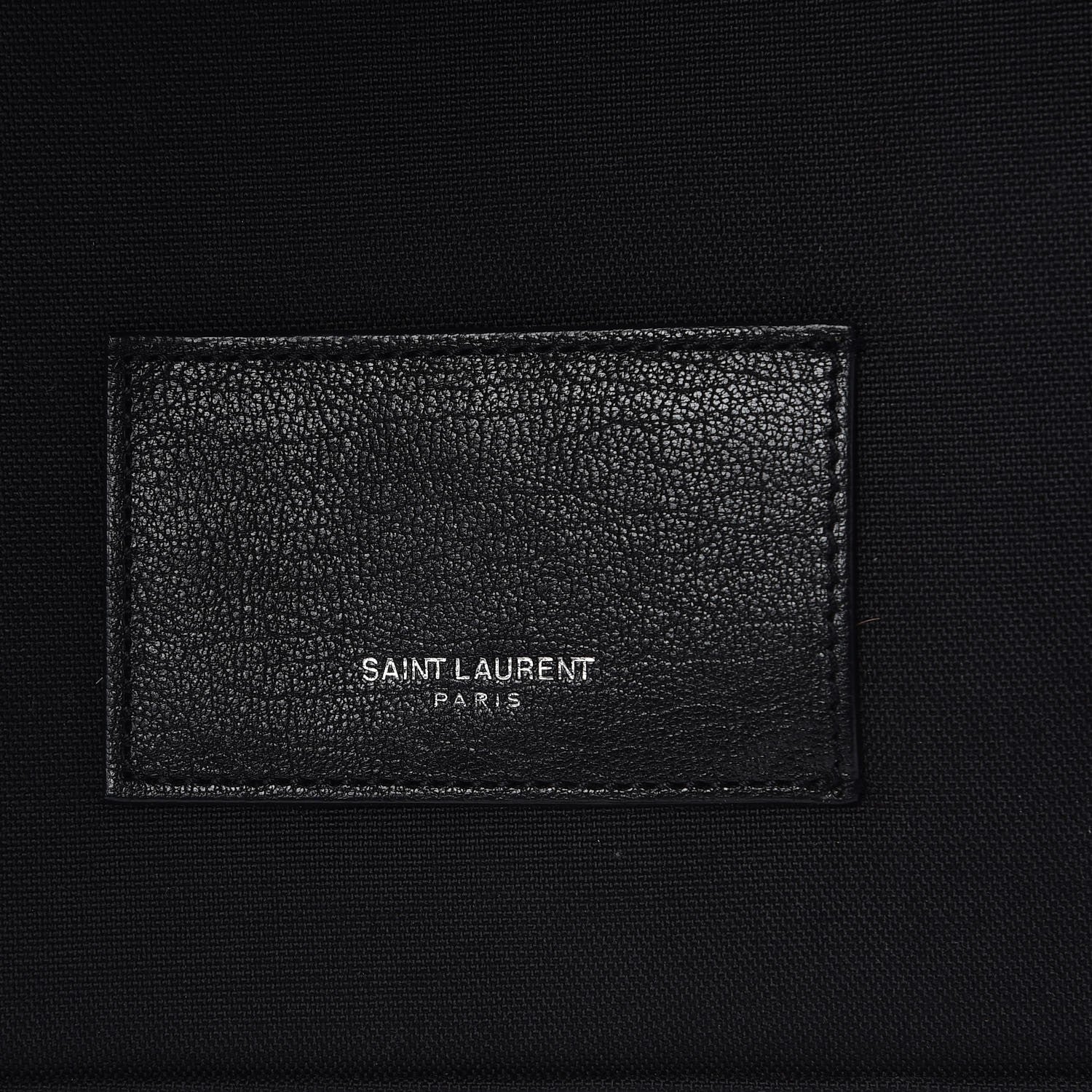 Saint Laurent Lambskin Star Appliqué Mini City California Backpack Black 6 of 9