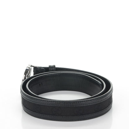 Gucci Monogram Interlocking G Belt 80 32 Black 3 of 6