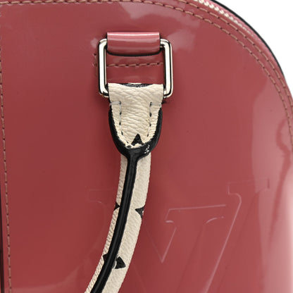 Louis Vuitton Patent Monogram Alma BB Rose Blush 14 of 19