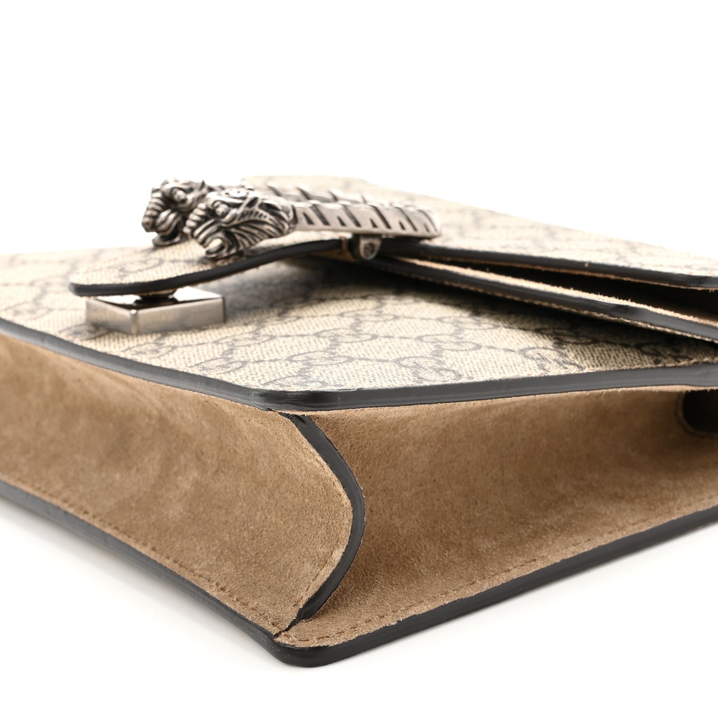 GG Supreme Monogram Mini Dionysus Shoulder Bag Taupe