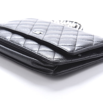 Chanel Caviar Quilted Wallet On Chain WOC Black 7 of 11