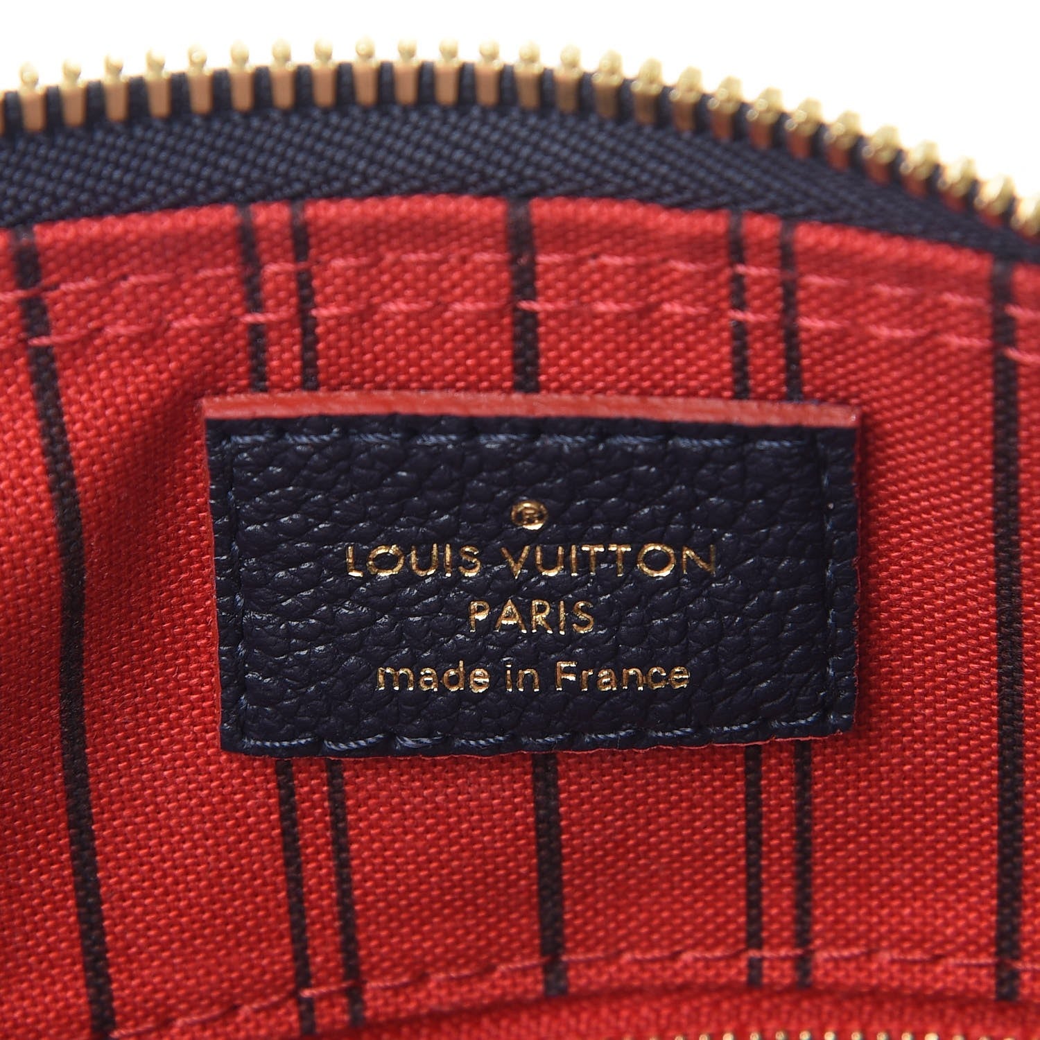 Louis Vuitton Empreinte Speedy Bandouliere 25 NM Marine Rouge 7 of 8