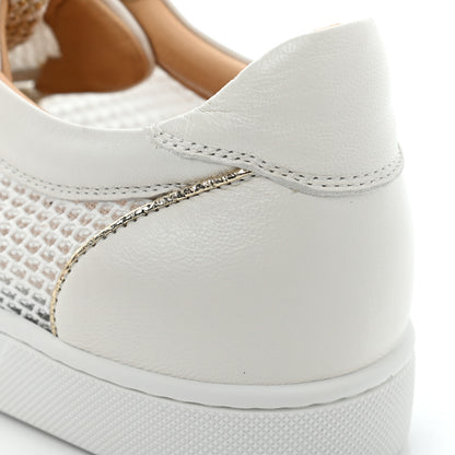 Christian Louboutin Nappa Spikes Womens Vieira Flat Sneakers 39.5 Gold 13 of 14