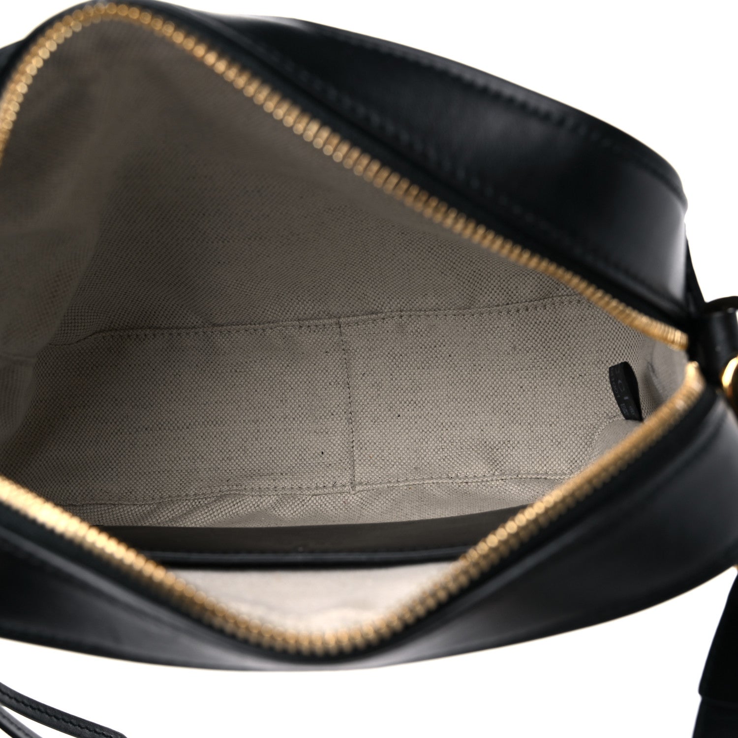 Gucci Calfskin GG Matelasse Shoulder Bag Black Natural 5 of 13