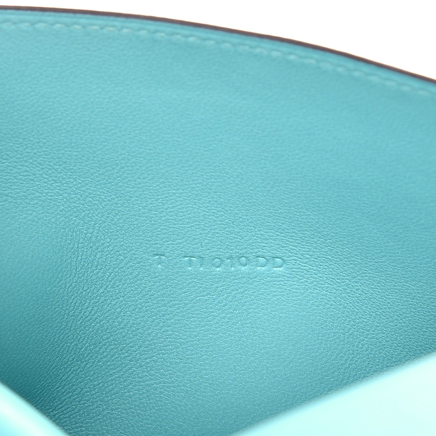Hermes Togo Dogon Recto Verso Wallet Bleu Atoll 7 of 7