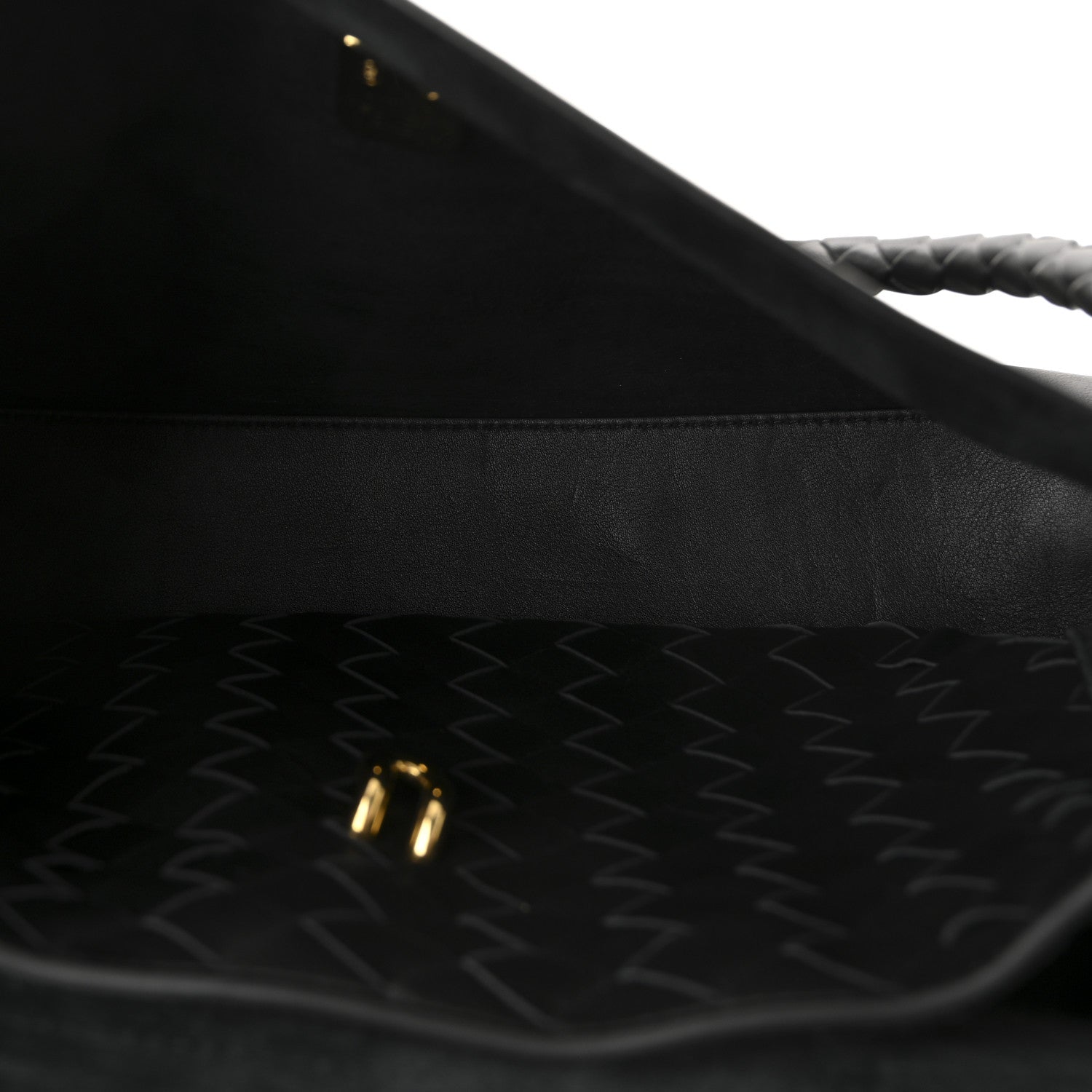 Bottega Veneta Silky Calfskin Medium Ciao Ciao Black 5 of 9