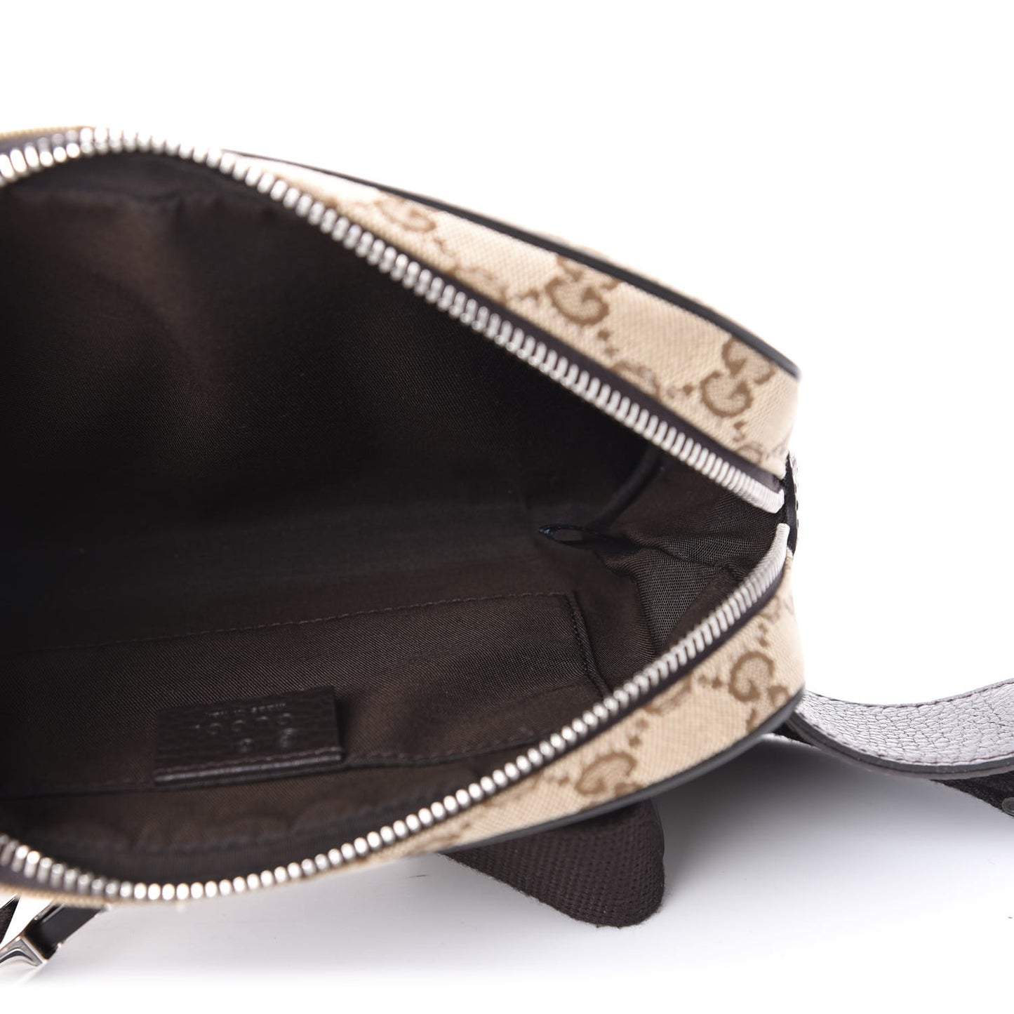 Monogram Belt Bag Dark Brown