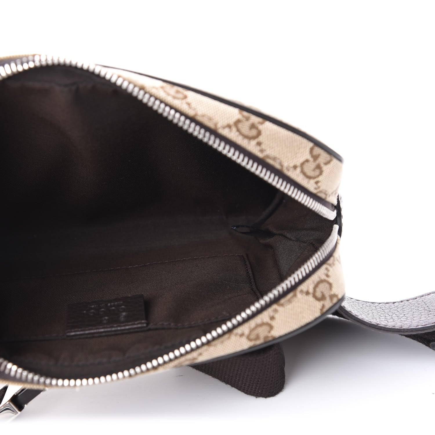 Gucci Monogram Belt Bag Dark Brown 6 of 11