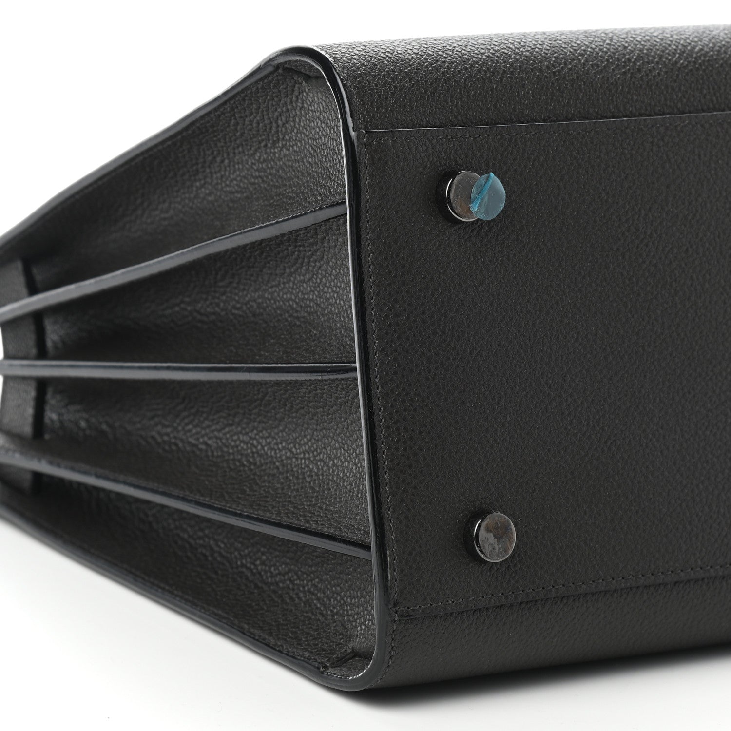 Saint Laurent Grained Calfskin Small Sac De Jour Black 8 of 9
