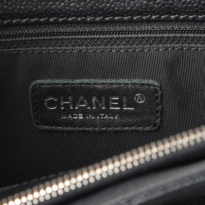 Chanel Caviar Quilted Grand Shopping Tote GST Black 6 of 9
