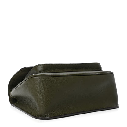 Louis Vuitton Grained Calfskin Lockme Chain Bag PM Kaki 3 of 4