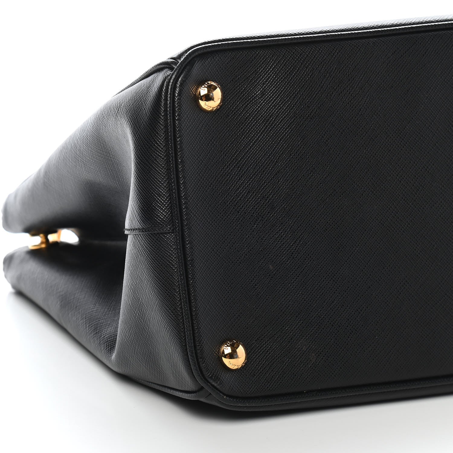Prada Saffiano Large Galleria Double Zip Tote Black 8 of 9