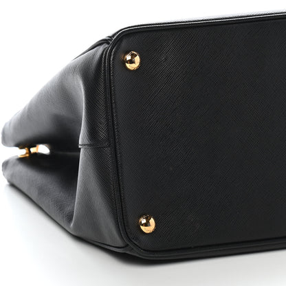 Prada Saffiano Large Galleria Double Zip Tote Black 8 of 9