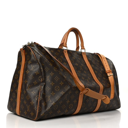 Louis Vuitton Monogram Keepall Bandouliere 55 3 of 16