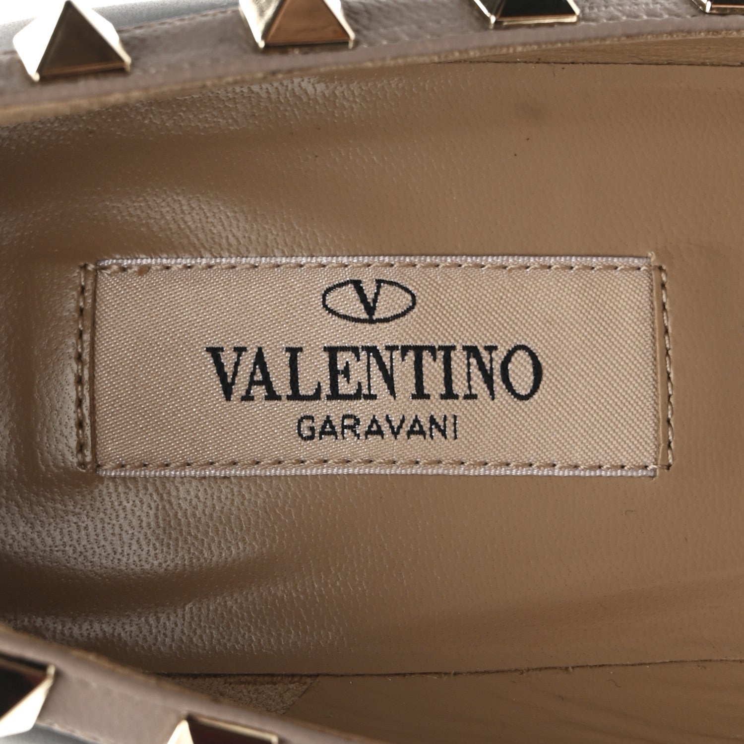 Valentino Garavani Calfskin Rockstud 85mm Pumps 37 Black Poudre 8 of 9