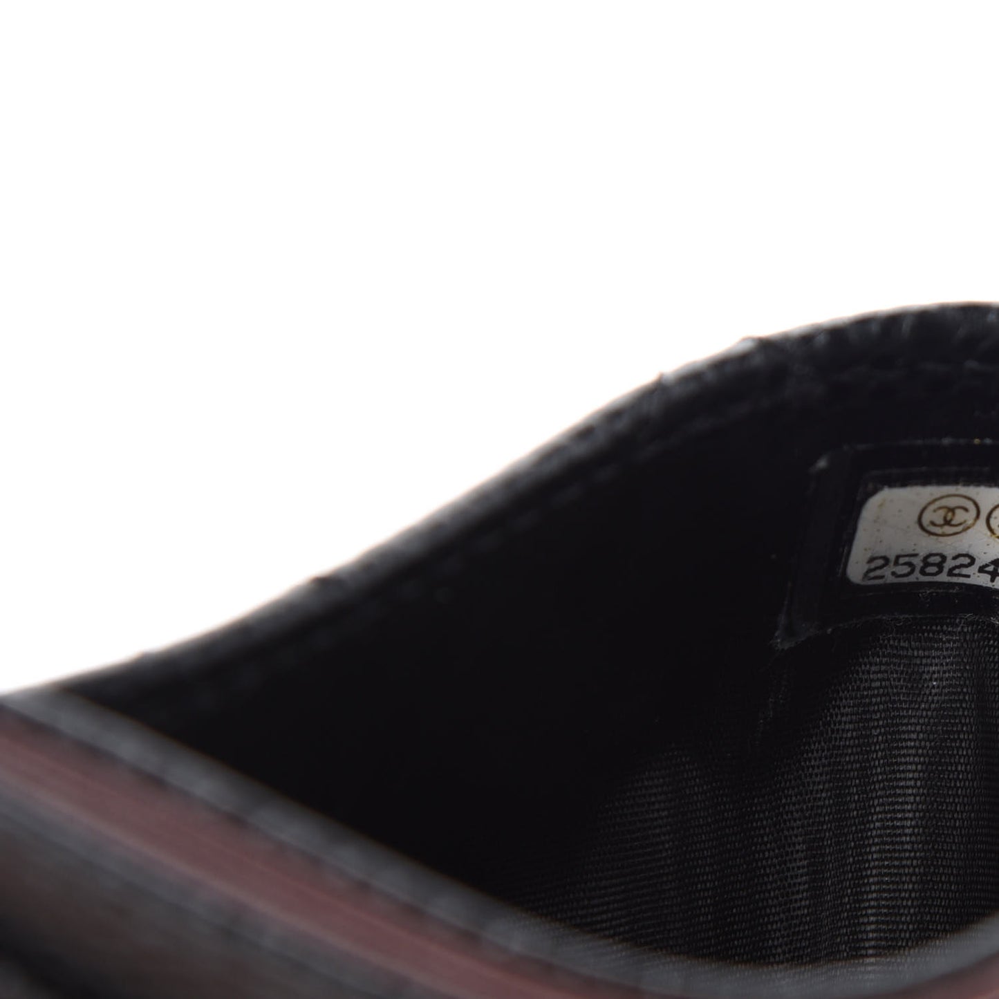 Caviar Quilted Card Holder Black
