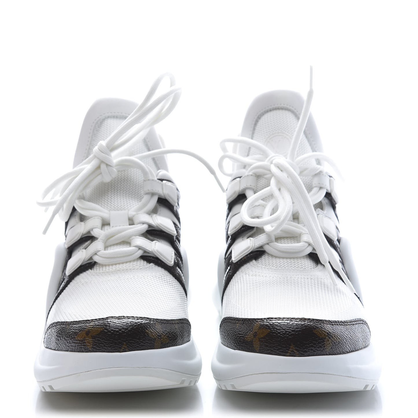 Patent Monogram LV Archlight Sneakers 39 White