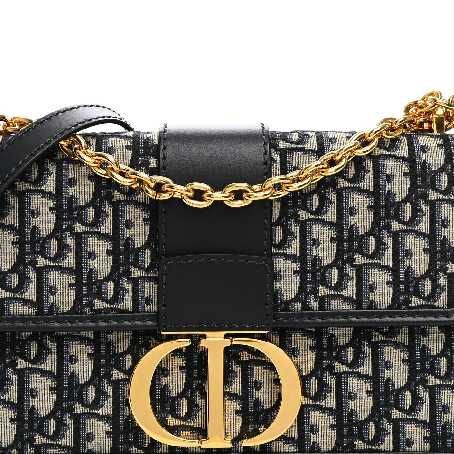 Oblique 30 Montaigne Flap Bag Blue