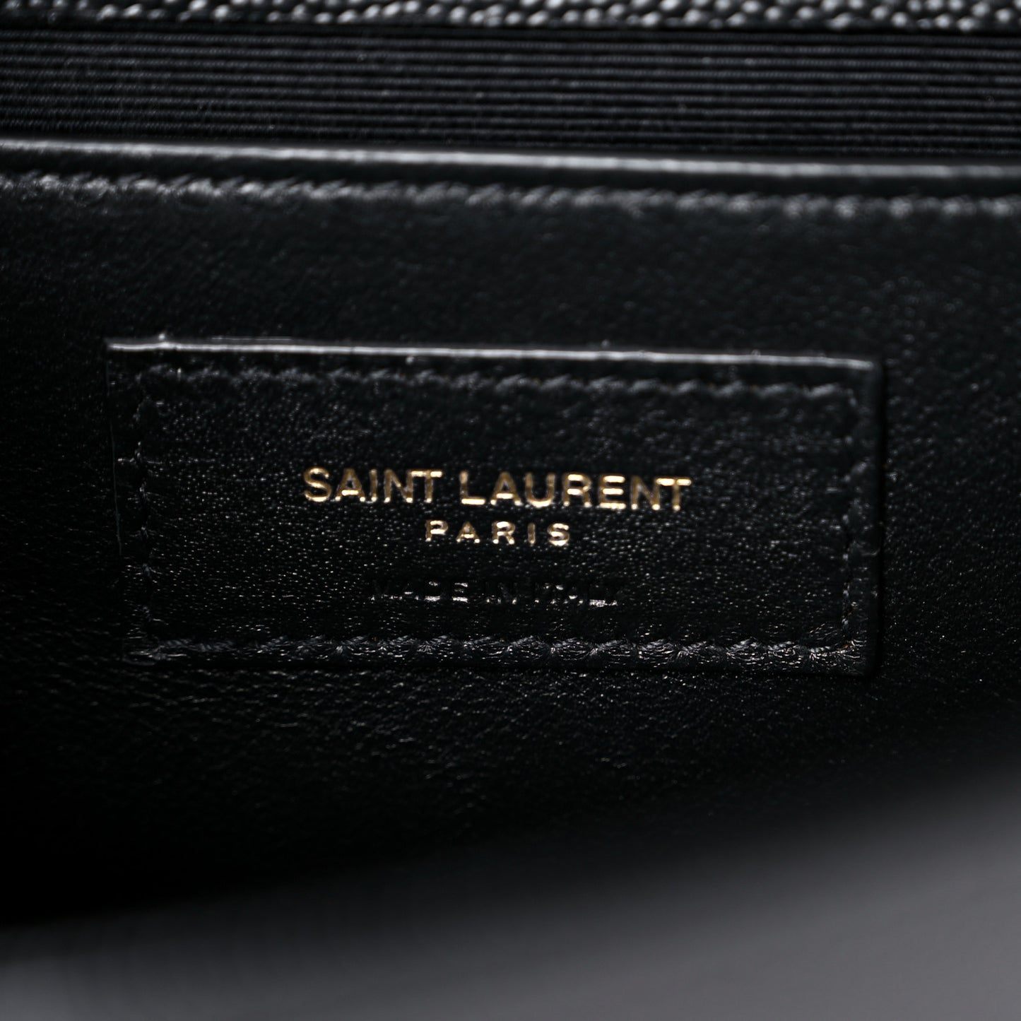 Grain De Poudre Small Classic Monogram Kate Tassel Satchel Black