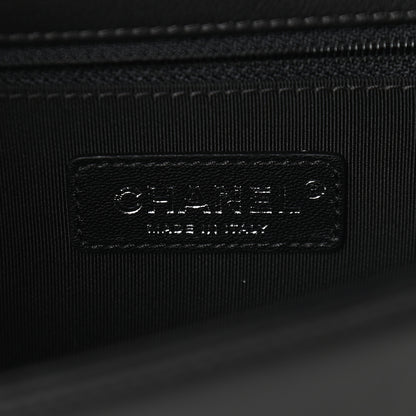 Chanel Calfskin Quilted New Medium Boy Flap Black 6 of 10