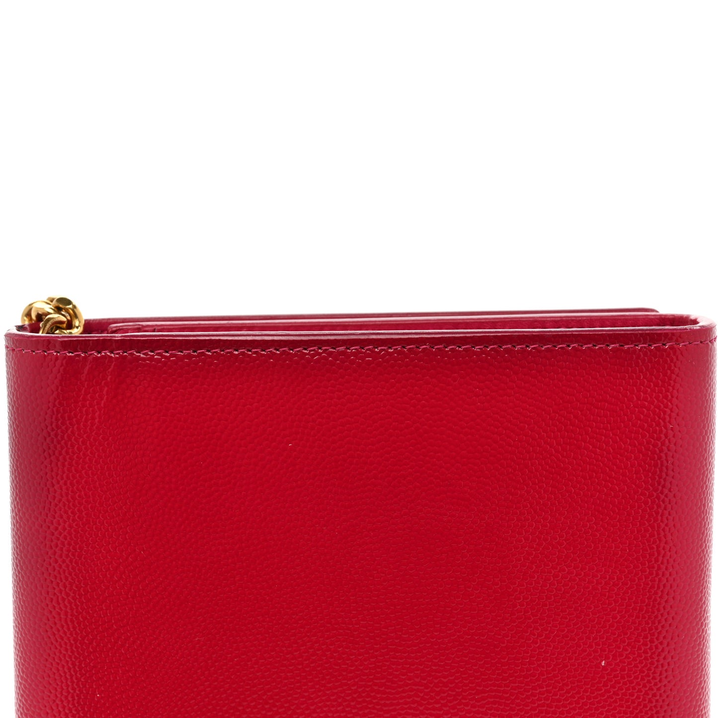 Grain de Poudre Classic Letters Chain Wallet Fuchsia