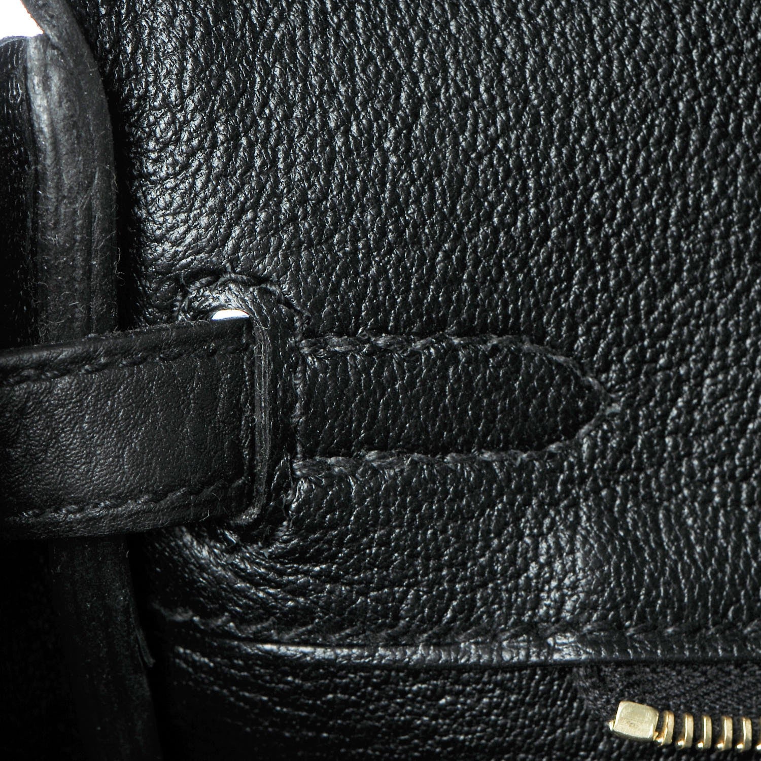 Hermes Togo Birkin 25 Black 10 of 34