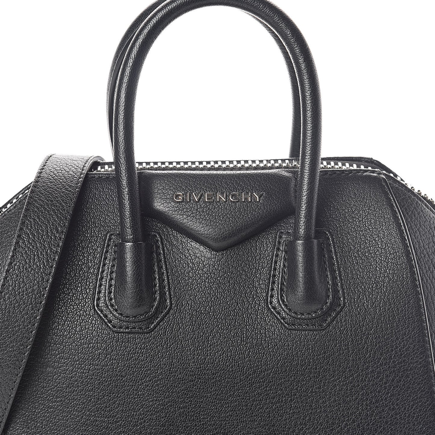 Sugar Goatskin Mini Antigona Black