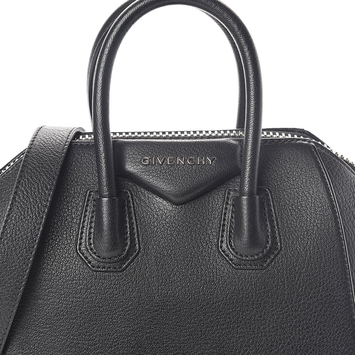 Givenchy Sugar Goatskin Mini Antigona Black 7 of 7