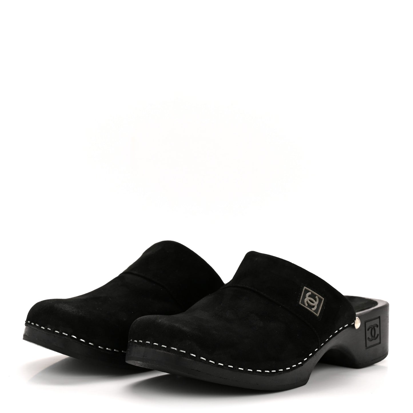 Suede CC Clogs 37 Black