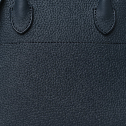 The Row Grained Calfskin Soft Margaux 10 Dark Navy 7 of 10